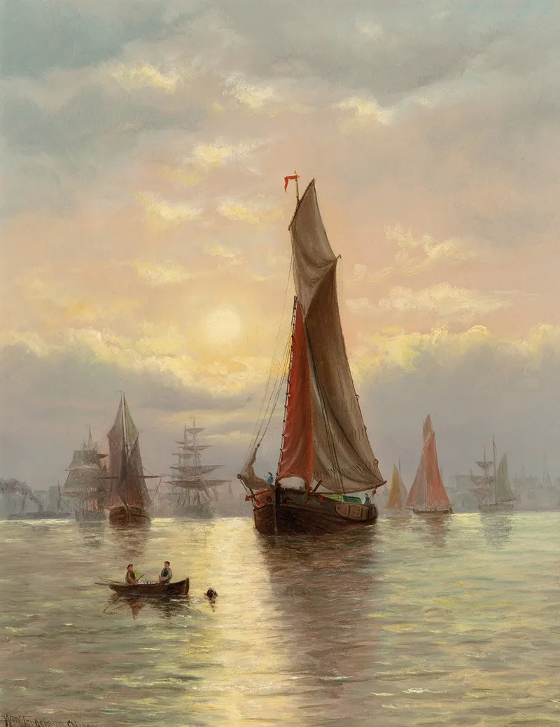 Harbor Scene 12