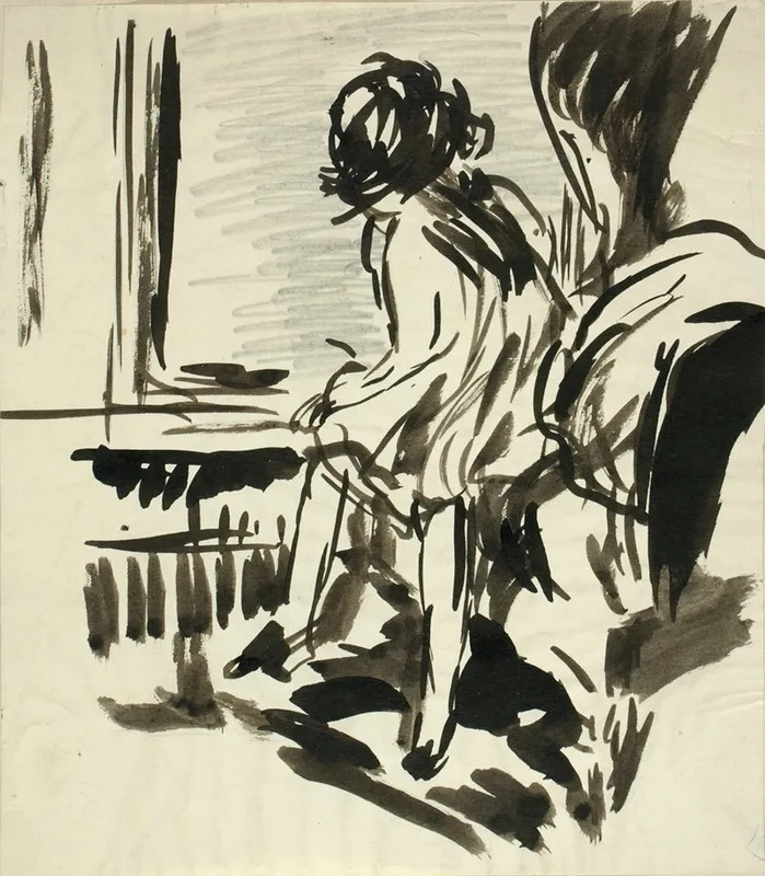 Harbor Scene 6 by Henry Lyman Saÿen - Canvas Print