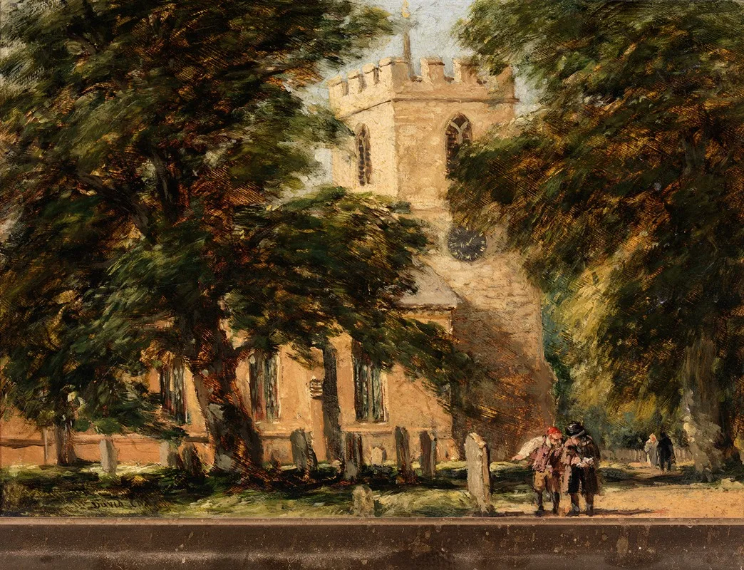 Harborne Church Near Birmingham