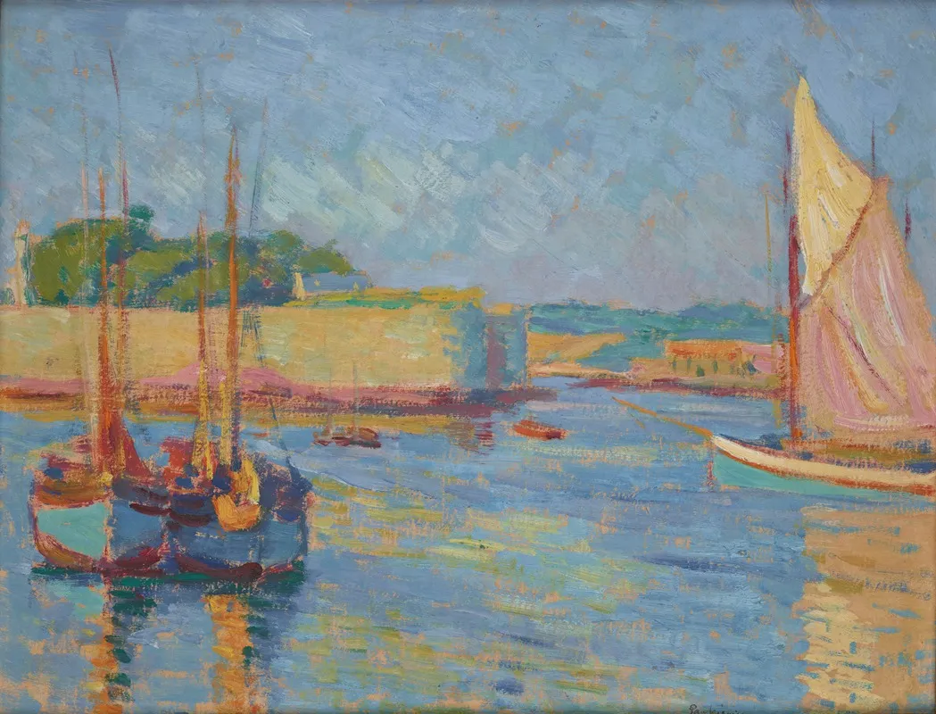 Harbour At Concarneau