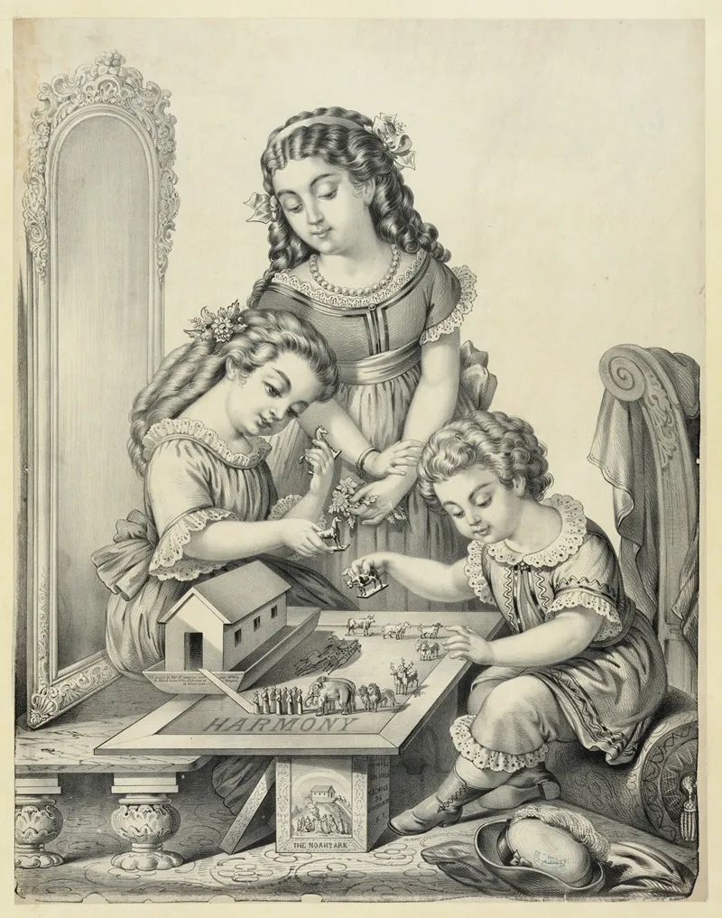 Harmony by Henry Jerome Schile - Canvas Print