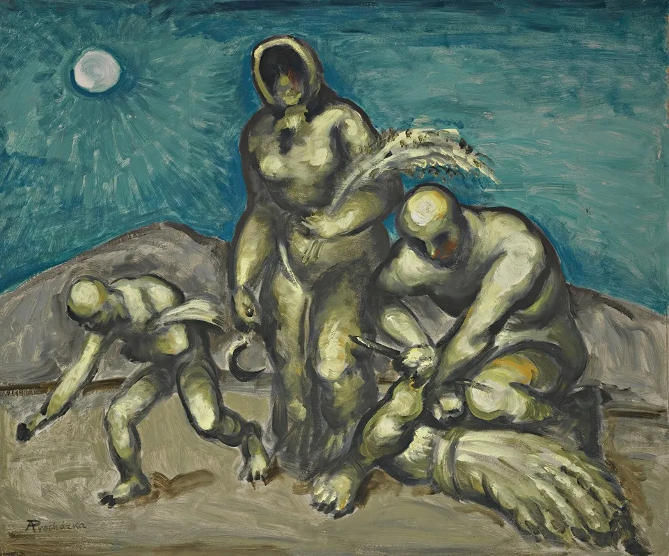 Harvest 6 by Antonin Procházka - Canvas Print