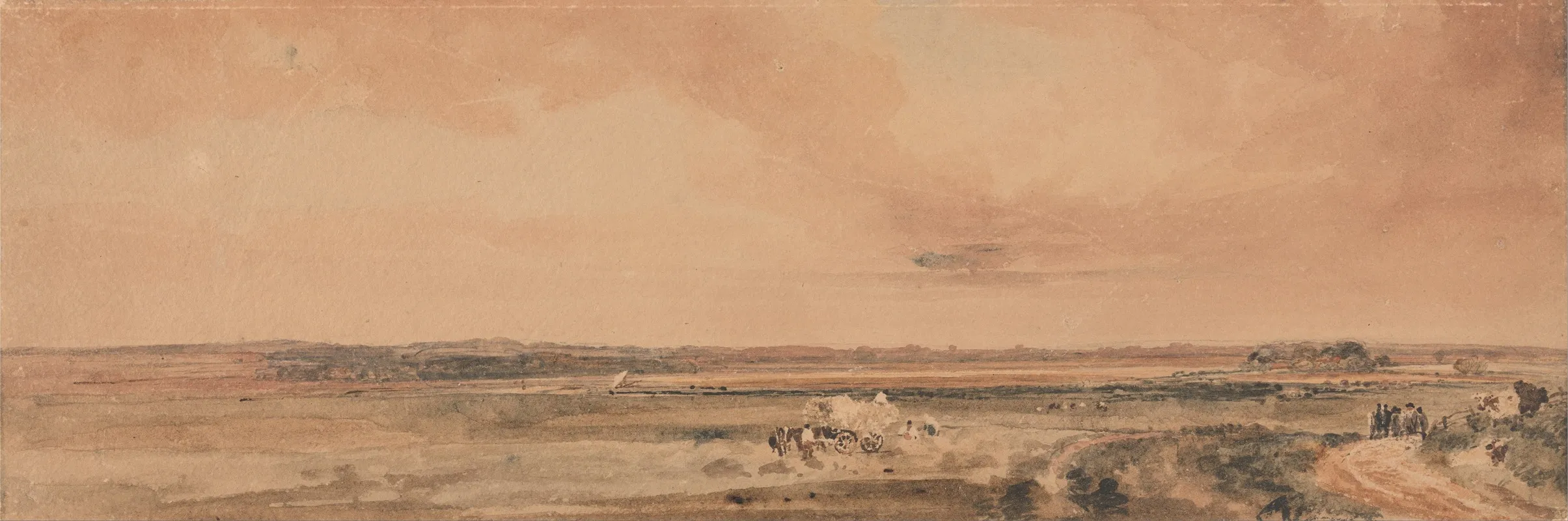 Harvest Time 2 by Peter DeWint - Canvas Print