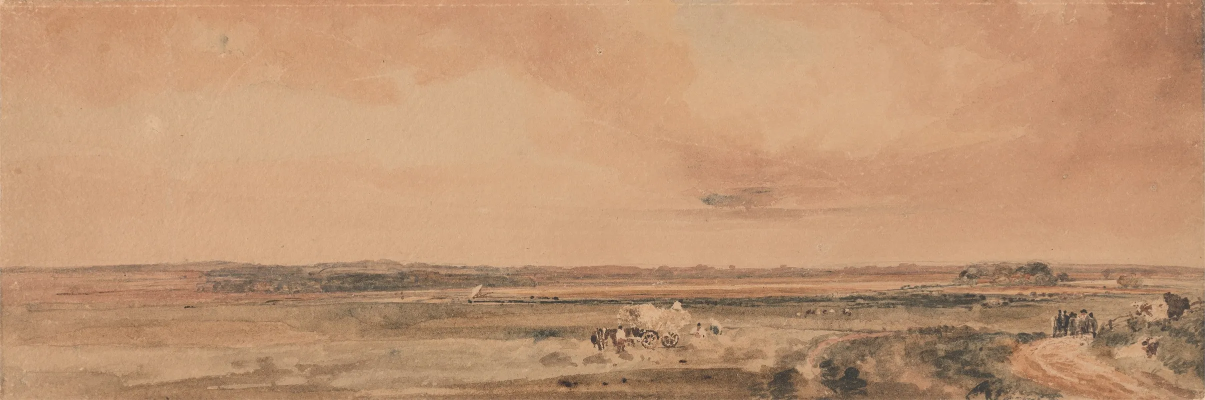 Harvest Time 7 by Peter DeWint - Canvas Print