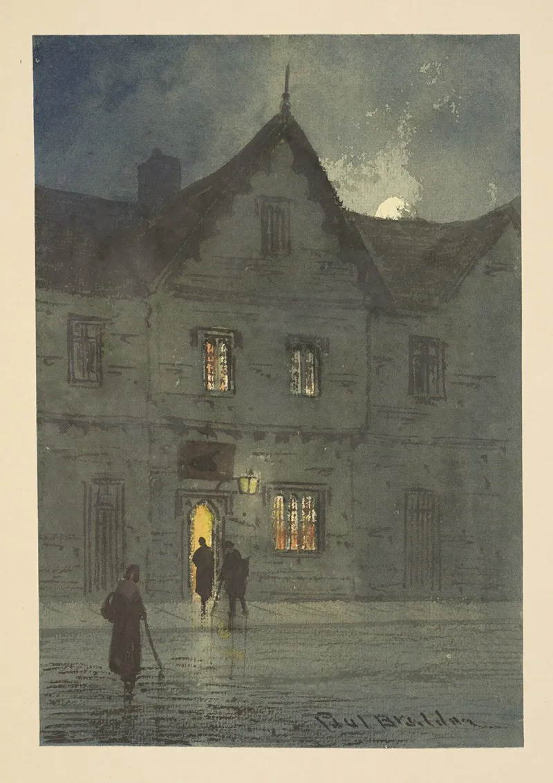 Haunts Of Sarah Siddons Pl 2 by Paul Braddon - Canvas Print