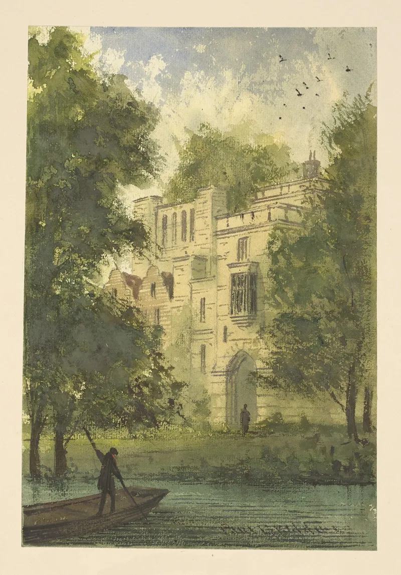 Haunts Of Sarah Siddons Pl 4 by Paul Braddon - Canvas Print