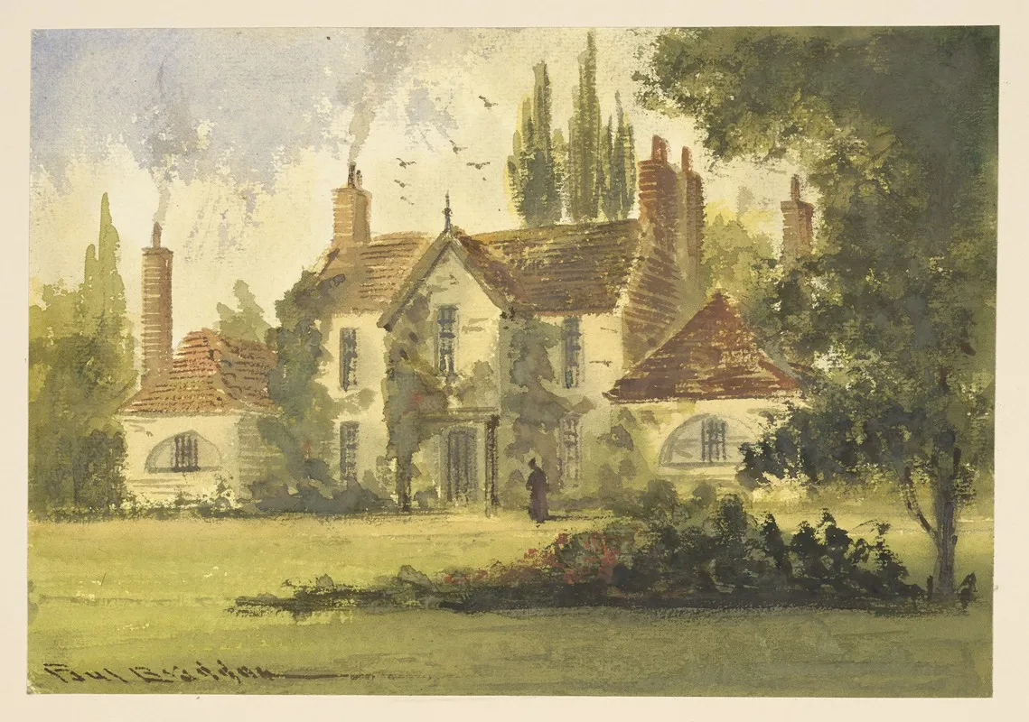 Haunts Of Sarah Siddons Pl 7 by Paul Braddon - Canvas Print