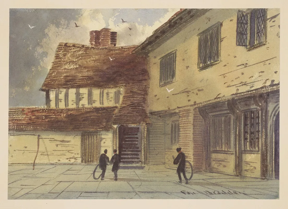 Haunts Of Shakespeare Pl 14 by Paul Braddon - Canvas Print