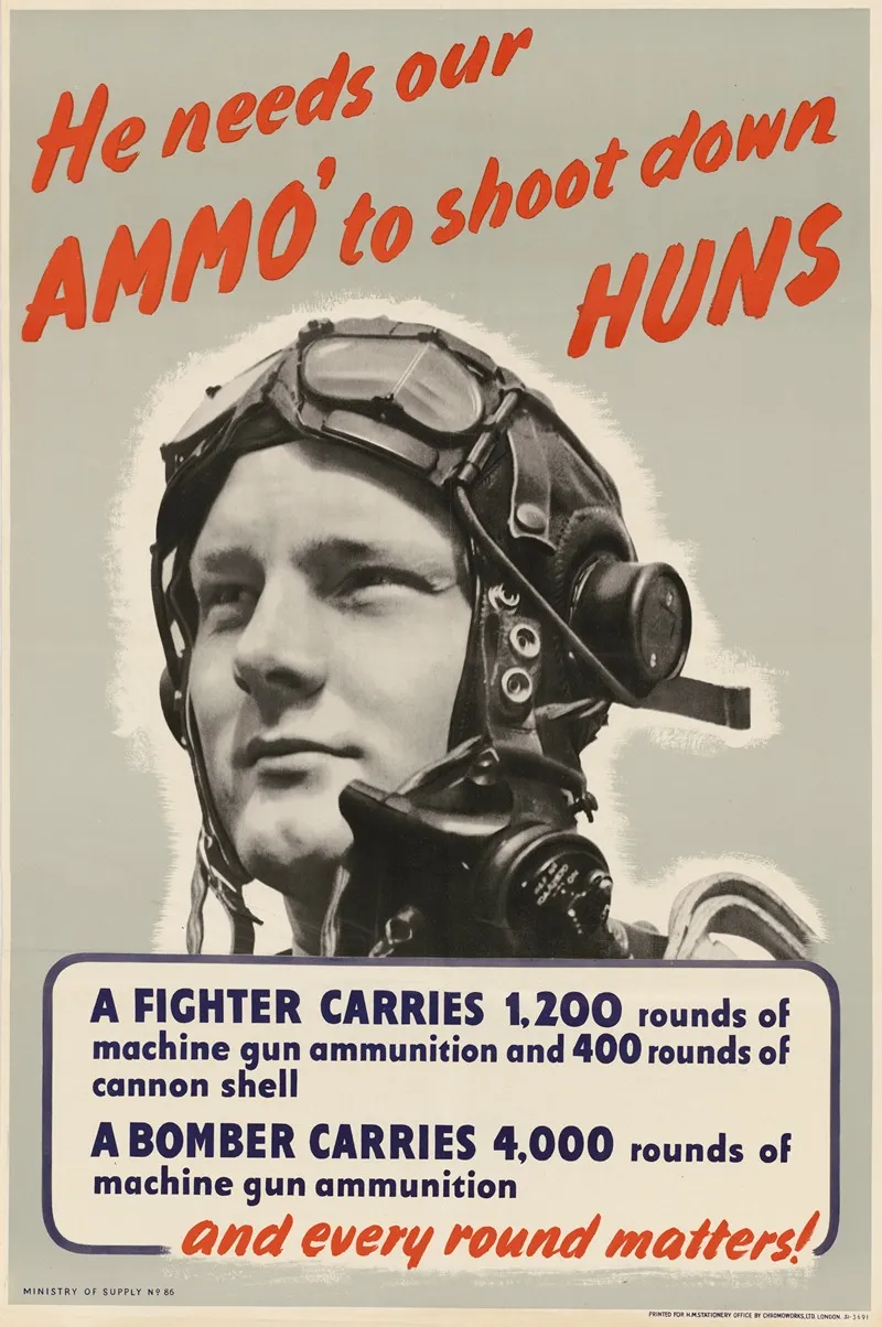 He Needs Our Ammo To Shoot Down Huns