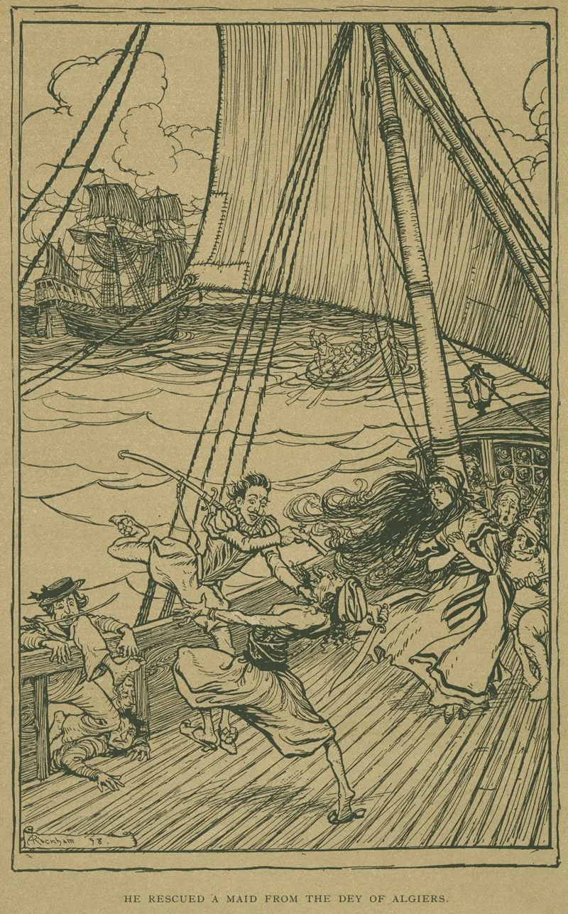 He Rescued A Maid From The Dey Of Algiers