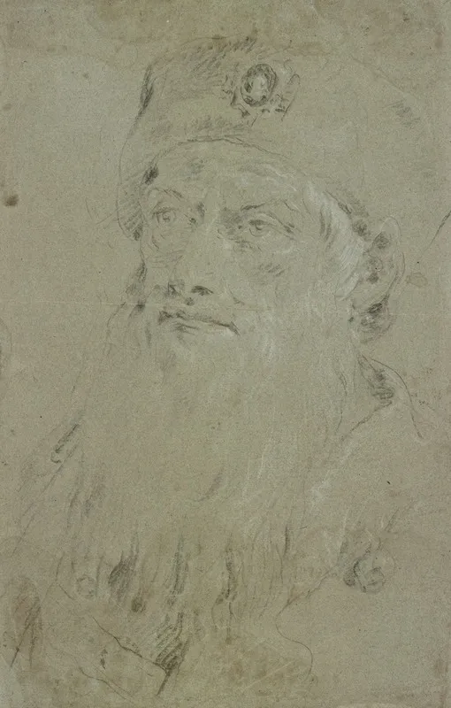 Head Of A Bearded Oriental