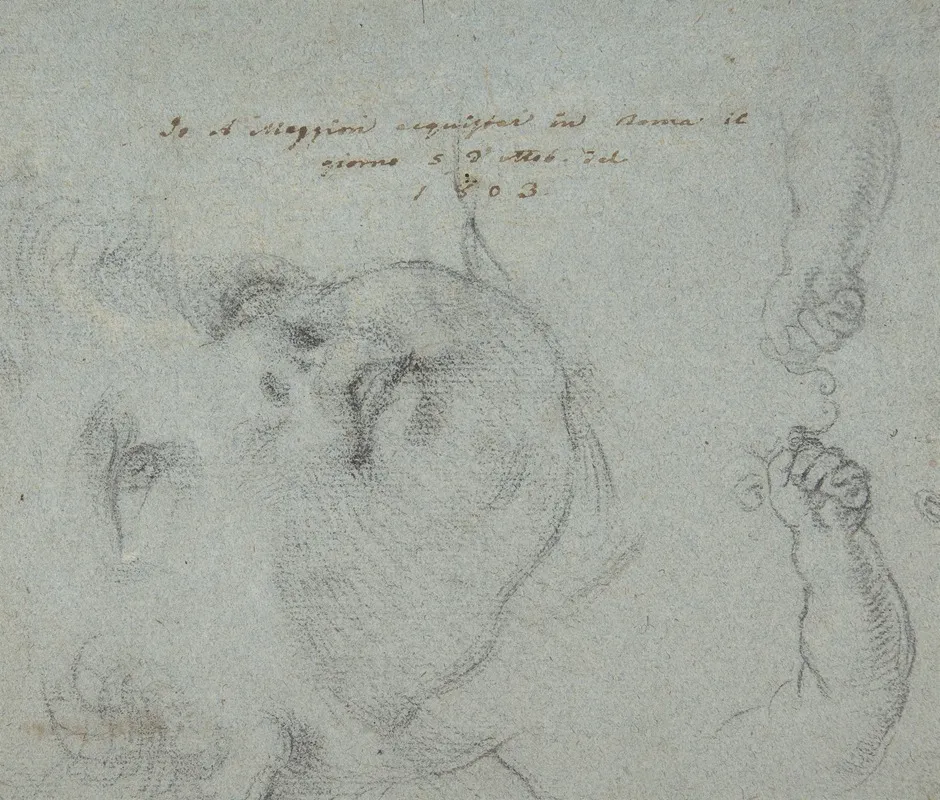 Head Of A Child Study Of Childrens Forearms