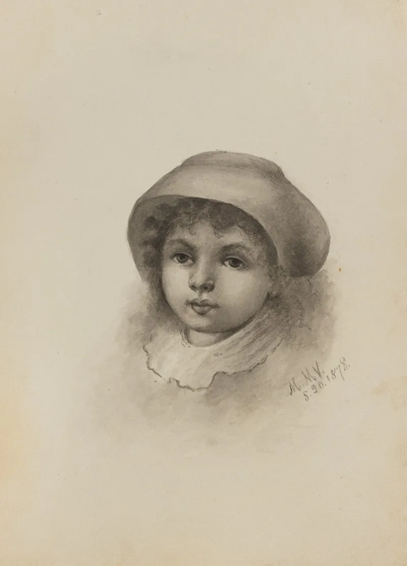 Head Of A Child With Hat