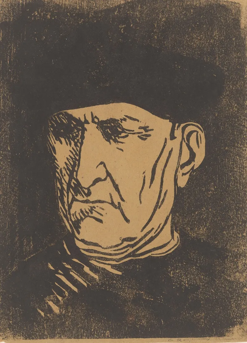 Head Of A Clergyman