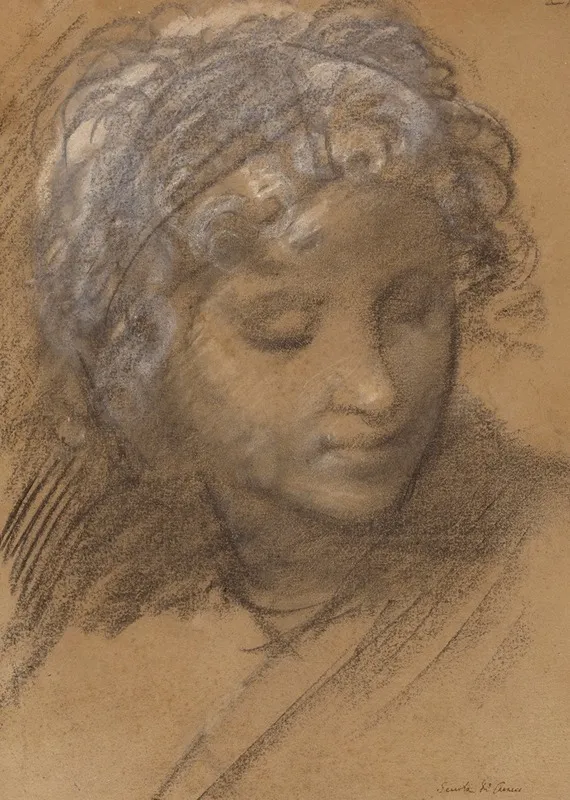 Head Of A Female Figure