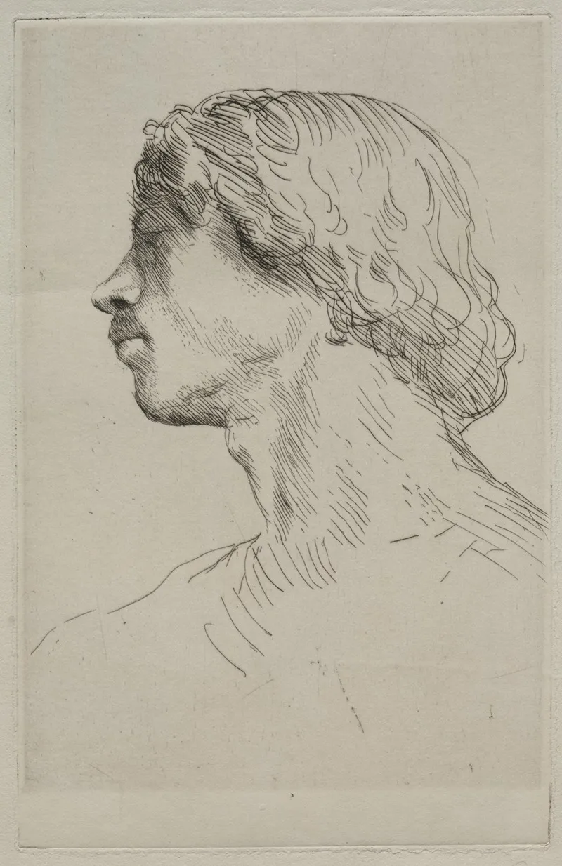 Head Of A Model 4