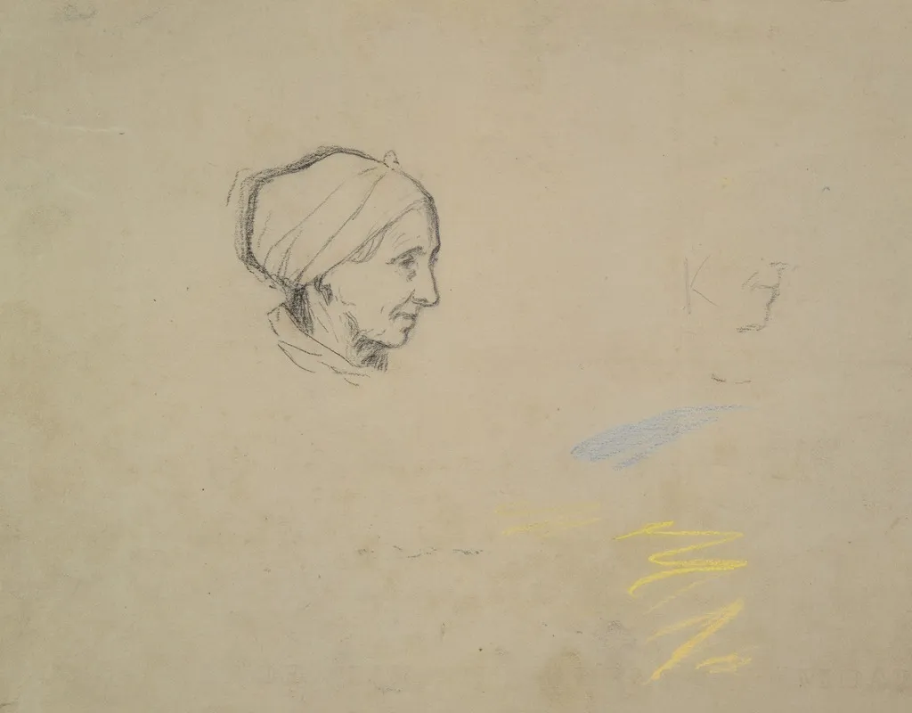 Head Of A Peasant Woman