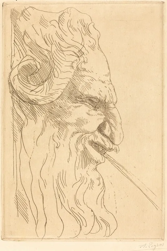 Head Of A Satyr Tete De Satyre