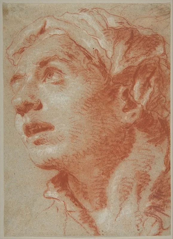 Head Of A Young Man In Three Quarter View