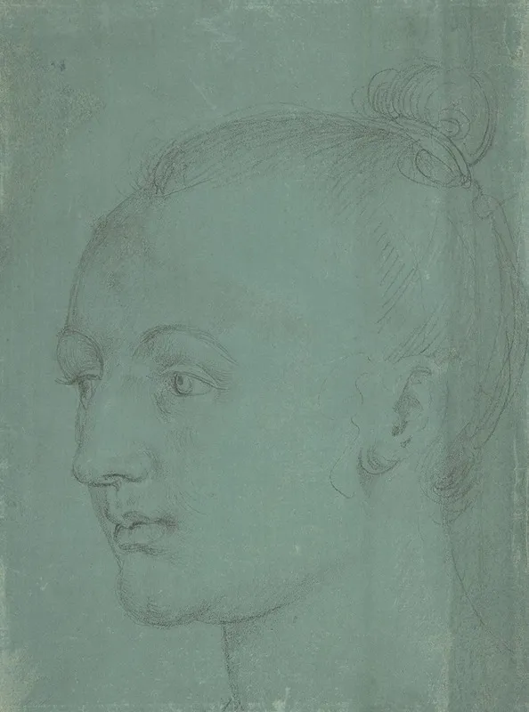 Head Of A Young Woman 13