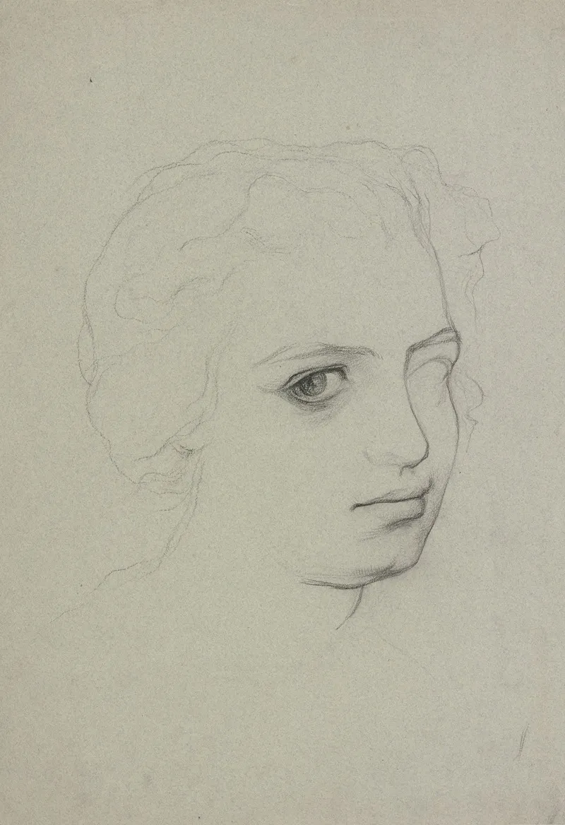 Head Of A Young Woman 22