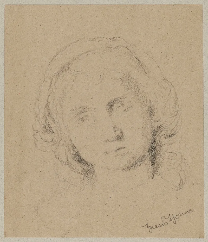 Head Of A Young Woman 27