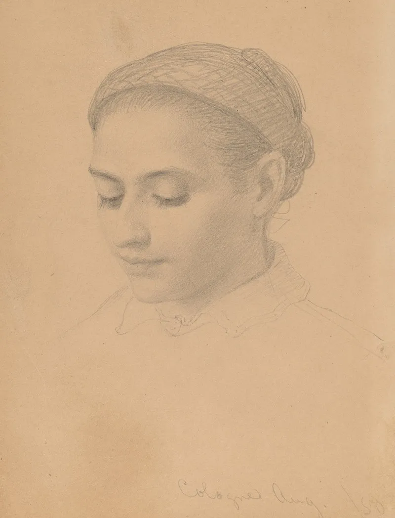 Head Of A Young Woman 2