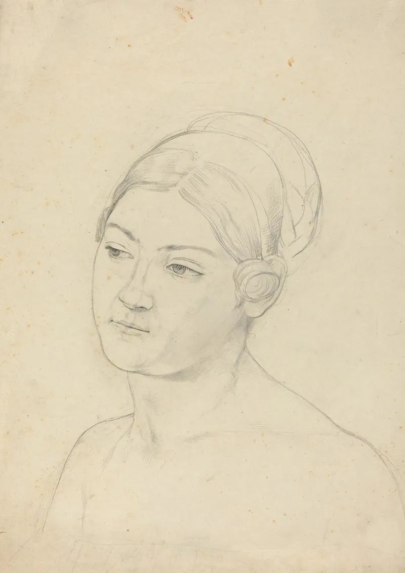 Head Of A Young Woman 5