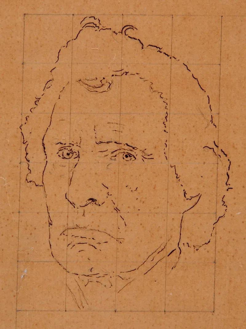 Head Of An Elderly Man 4