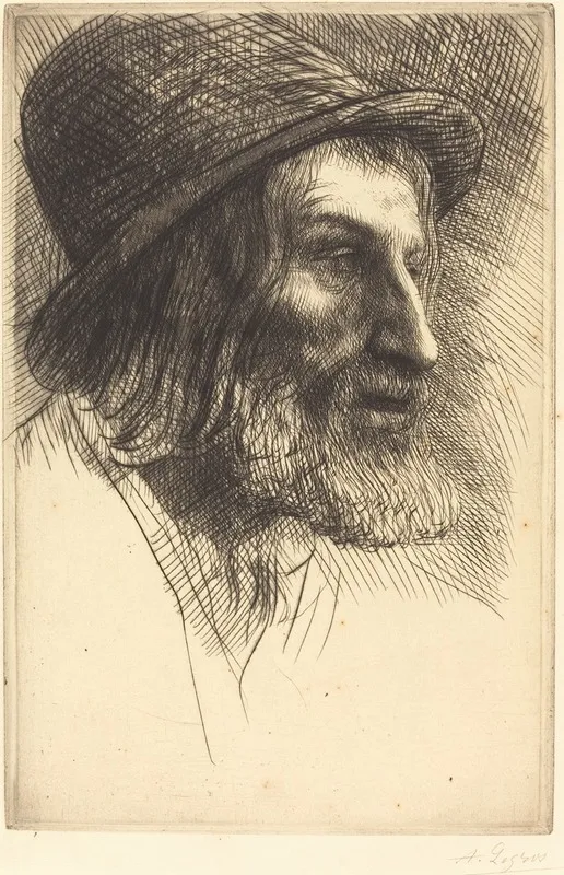 Head Of An English Laborer Tete Douvrier Anglais Le Berger