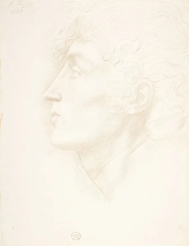 Head Of An Irish Girl