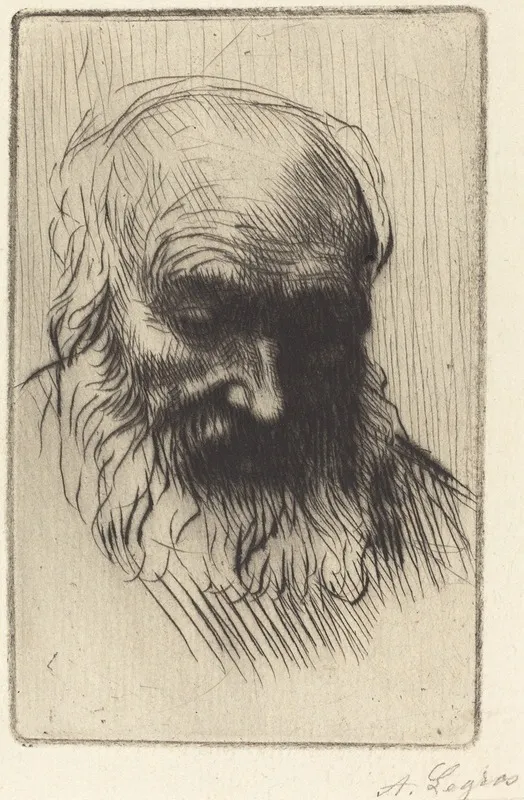 Head Of An Old Man Etude De Tete Ii