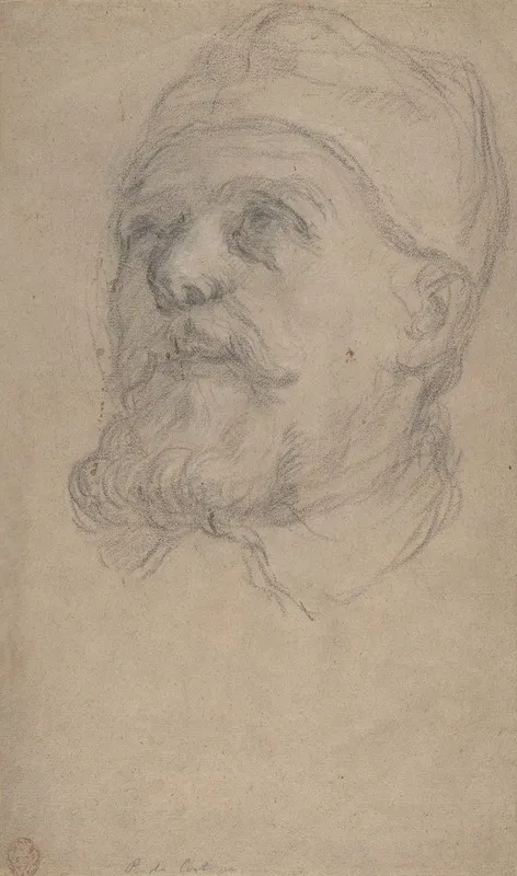 Head Of Pope Urban Viii Maffeo Vincenzo Barberini