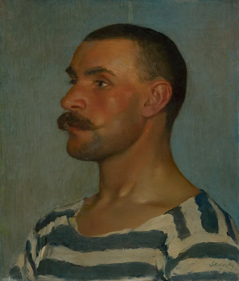 Head Study Of A Gondolier