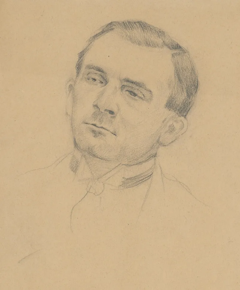 Head Study Of A Man 11