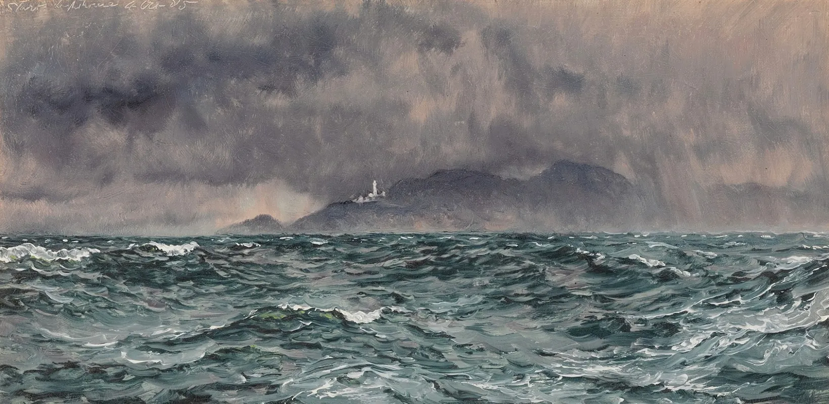 Heavy Squall Off The Start Lighthouse