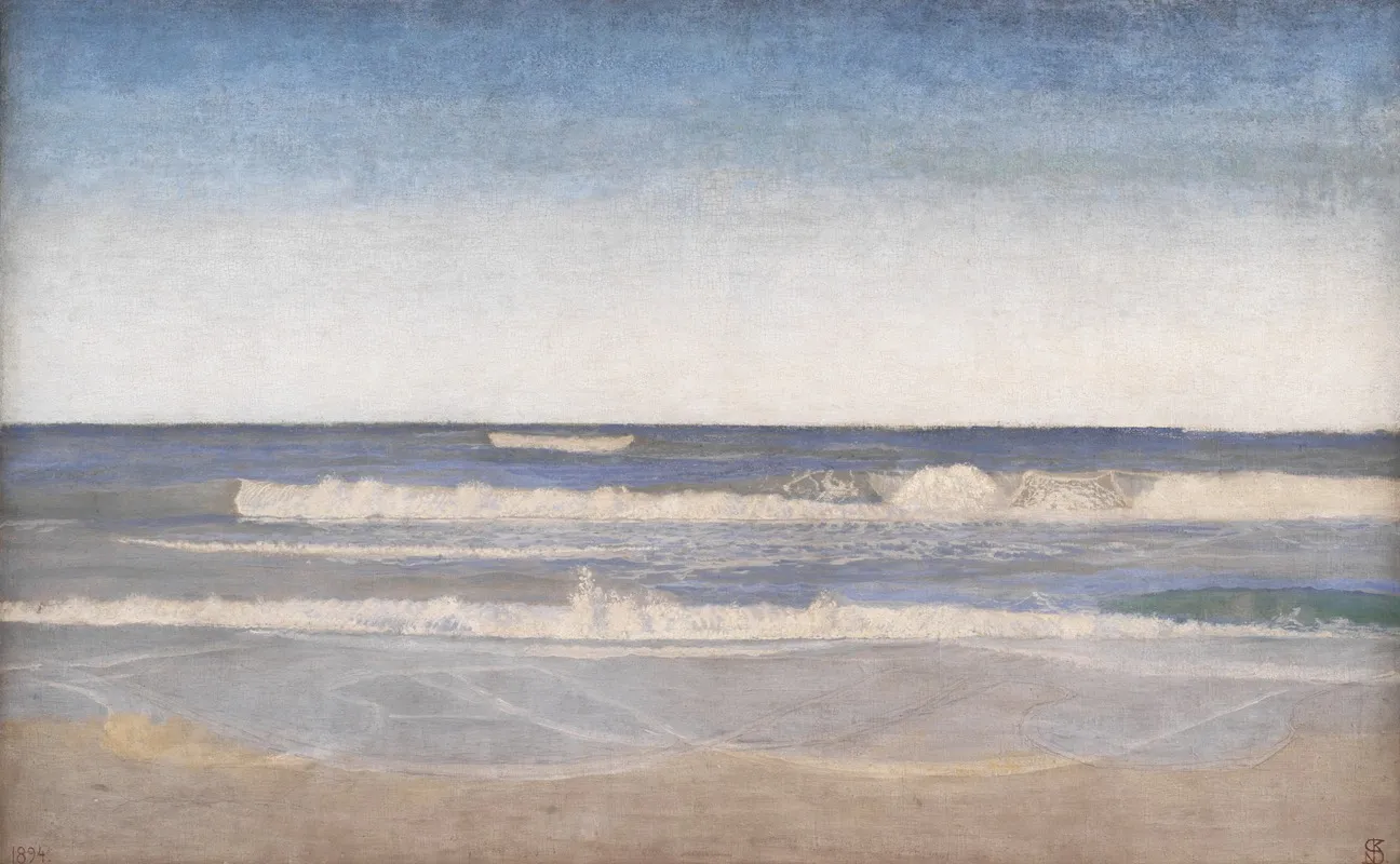 Heavy Swells At The West Coast Of Jutland