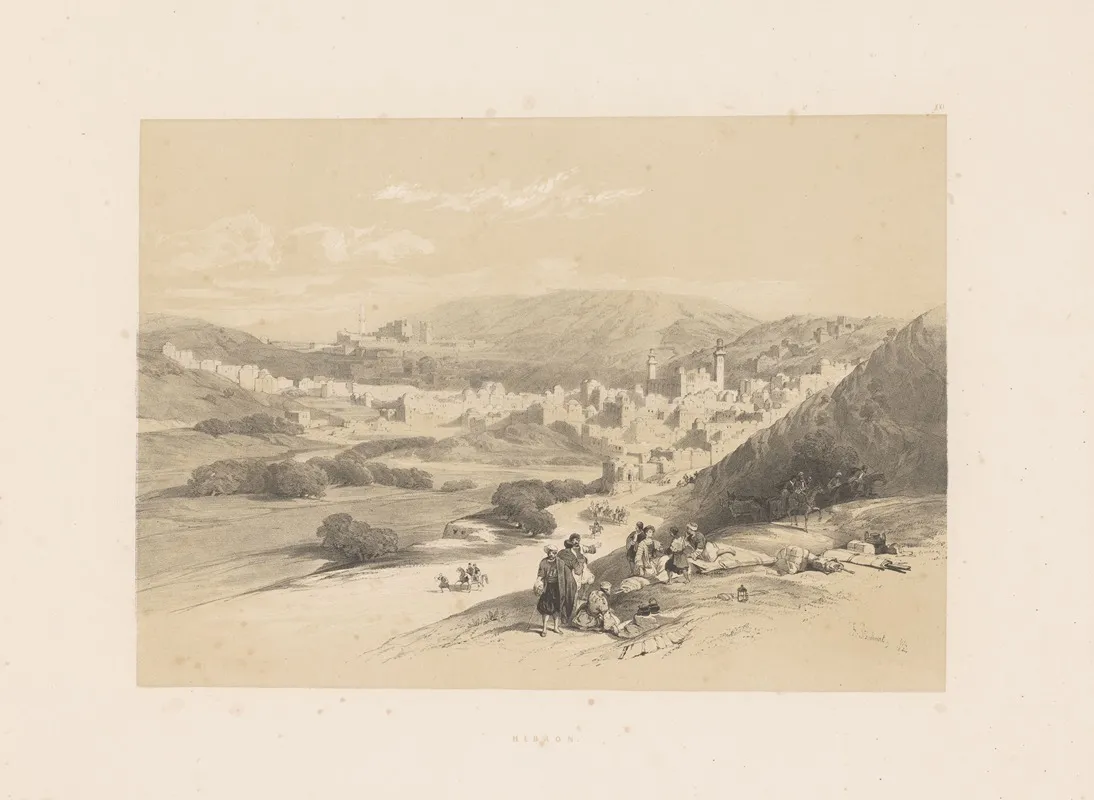 Hebron by François Stroobant - Canvas Print