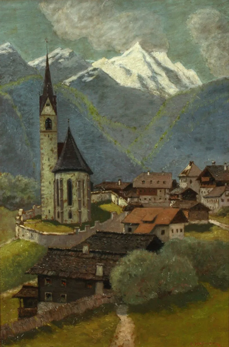Heiligenblut 2 by Karl Hofmann - Canvas Print