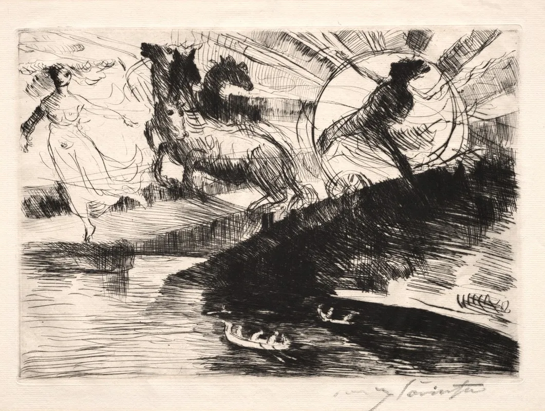 Helios 3 by Lovis Corinth - Canvas Print