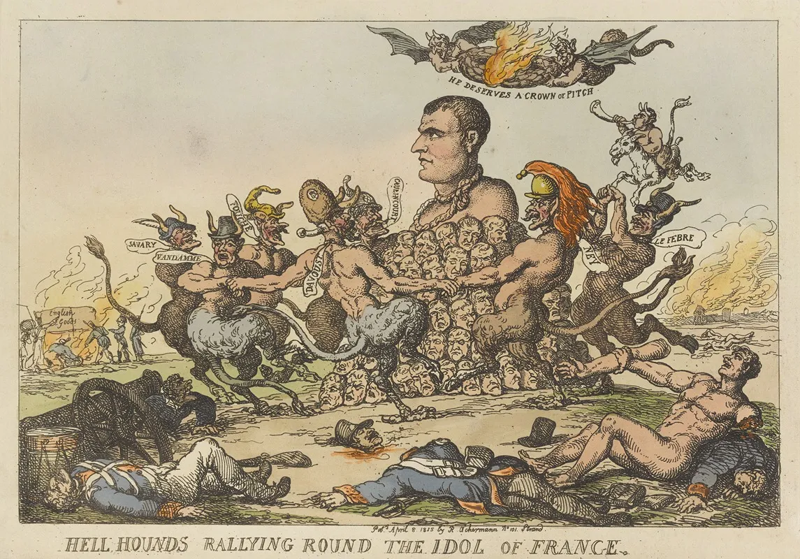 Hell Hounds Rallying Round The Idol Of France