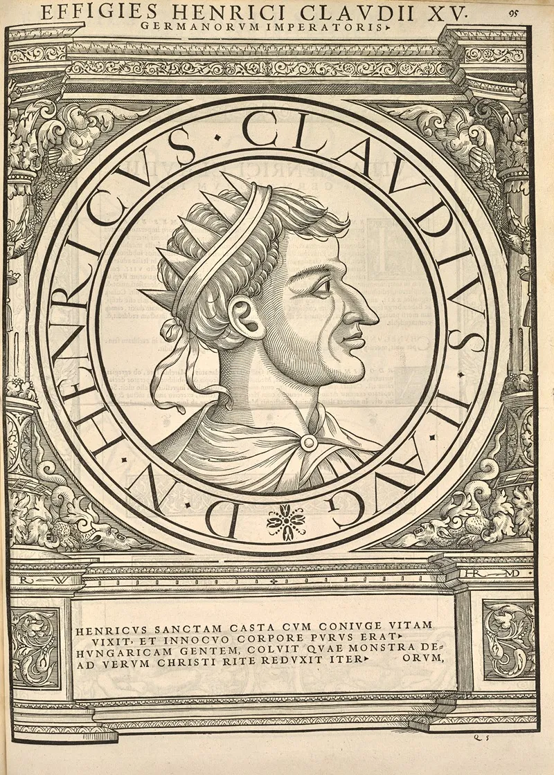 Henry Ii by Jacopo Strada - Canvas Print