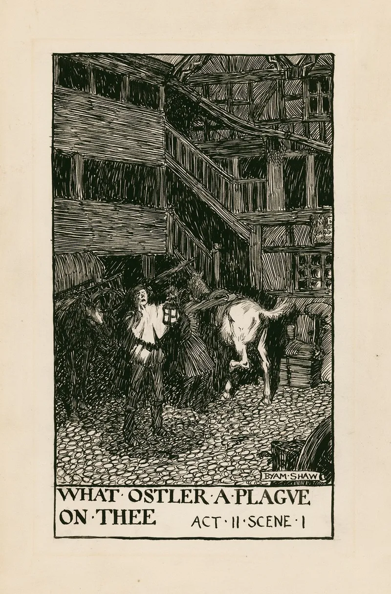 Henry Iv Part 1 What Ostler A Plague On Thee Act Ii Scene I