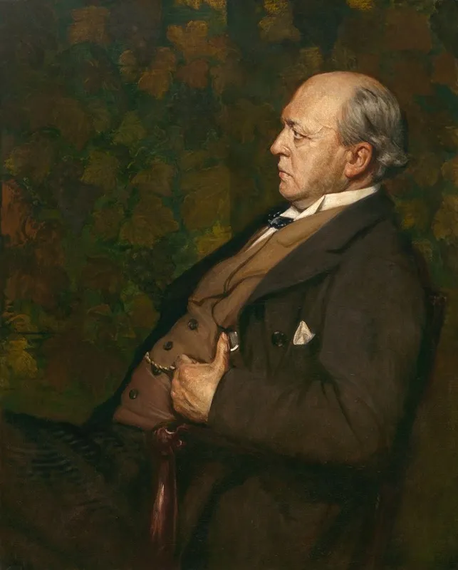 Henry James 5 by Jacques-Émile Blanche - Canvas Print