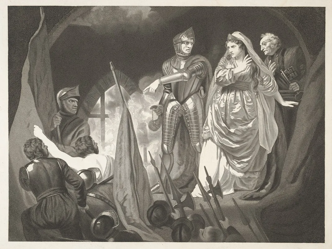 Henry Vi Part I Act Ii Scene Iii The Countess Of Auvergnes Castle