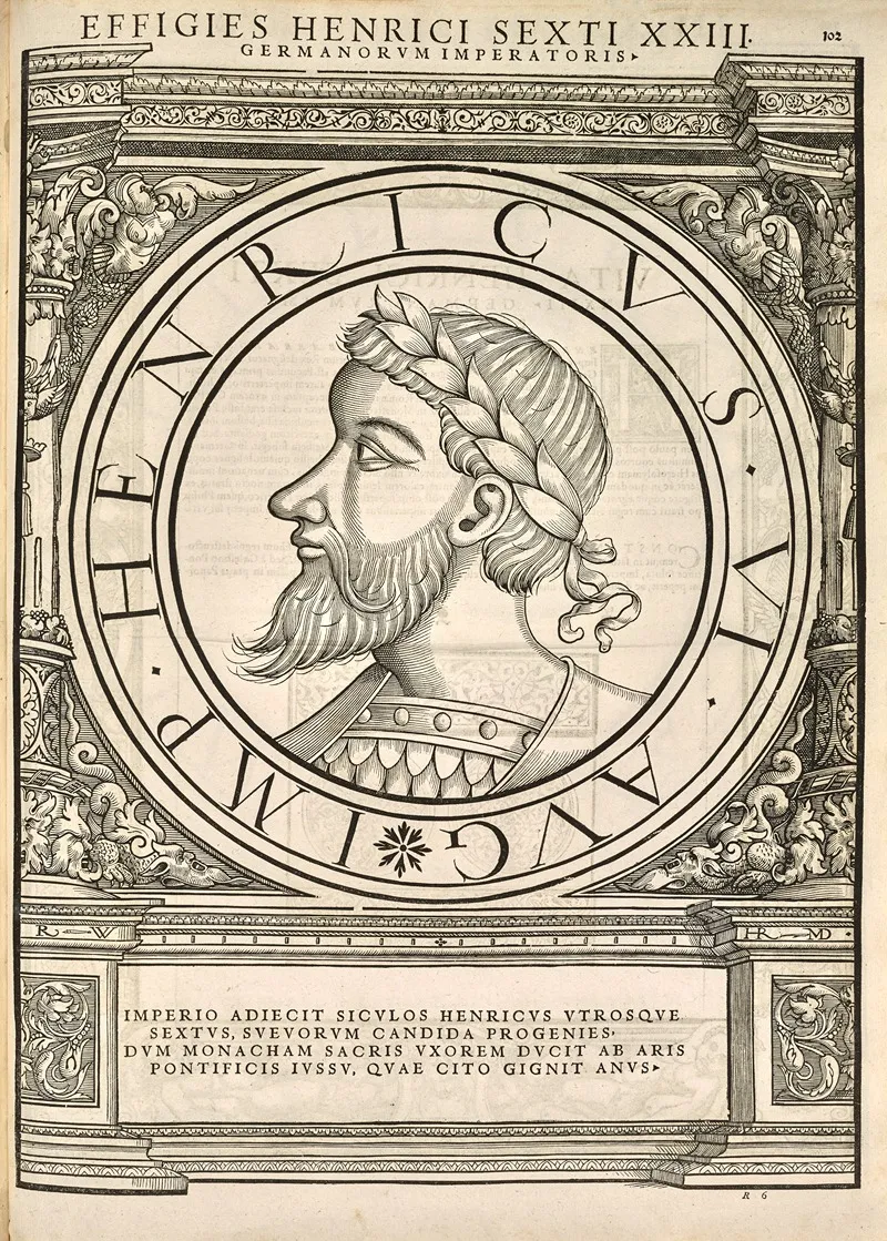 Henry Vi by Jacopo Strada - Canvas Print