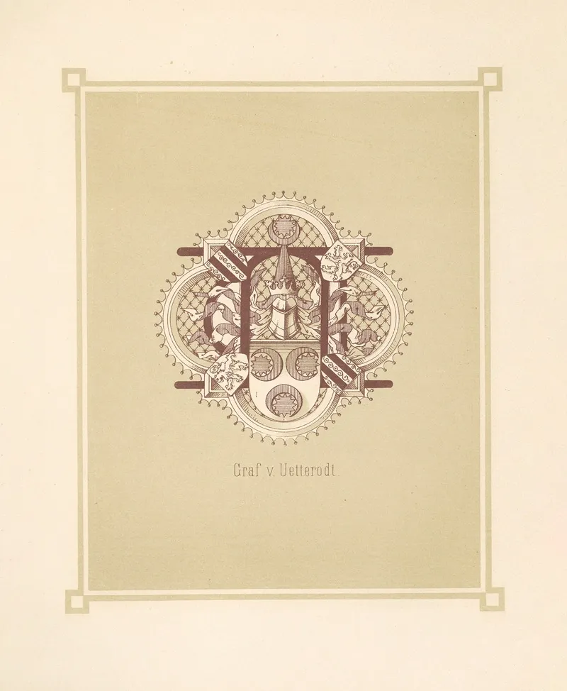 Heraldisches Alphabet Pl 21