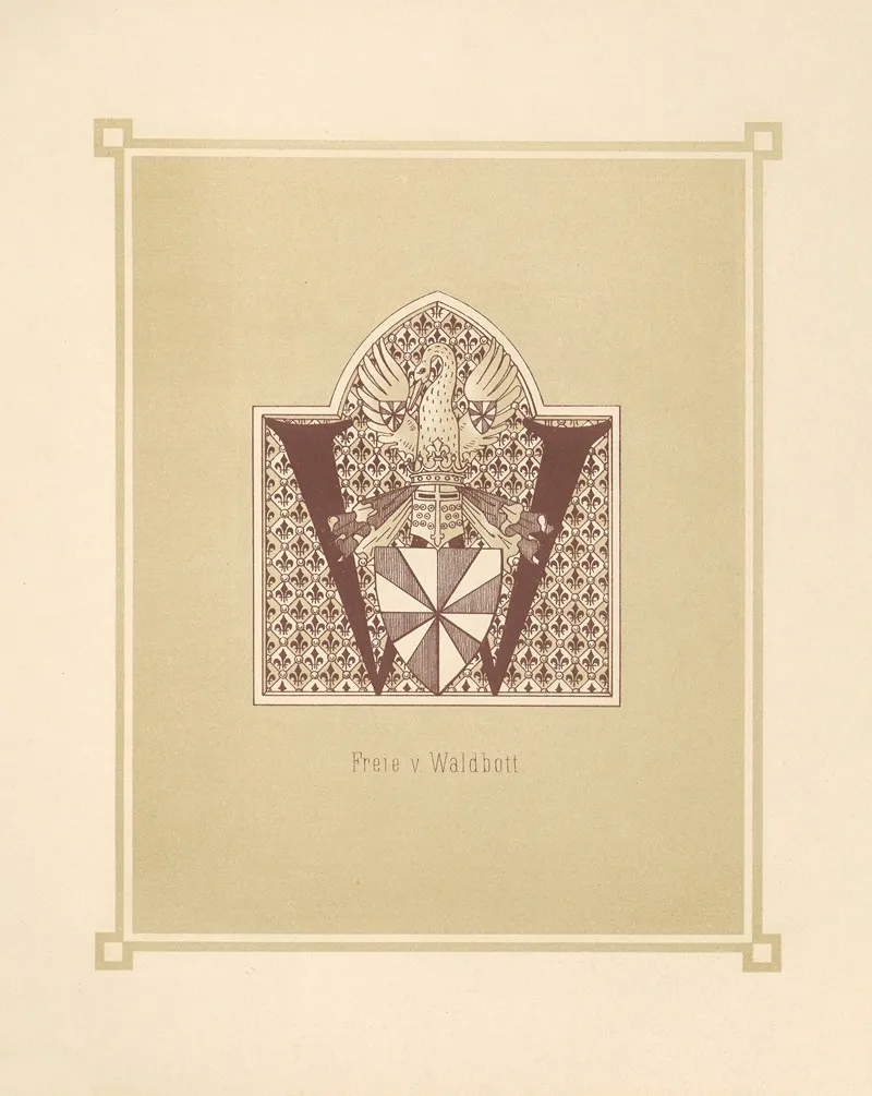 Heraldisches Alphabet Pl 23