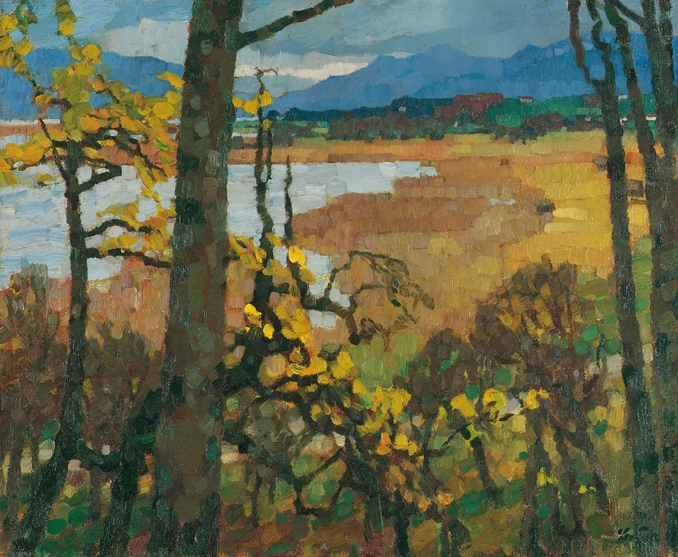 Herbst Am Chiemsee by Leo Putz - Canvas Print
