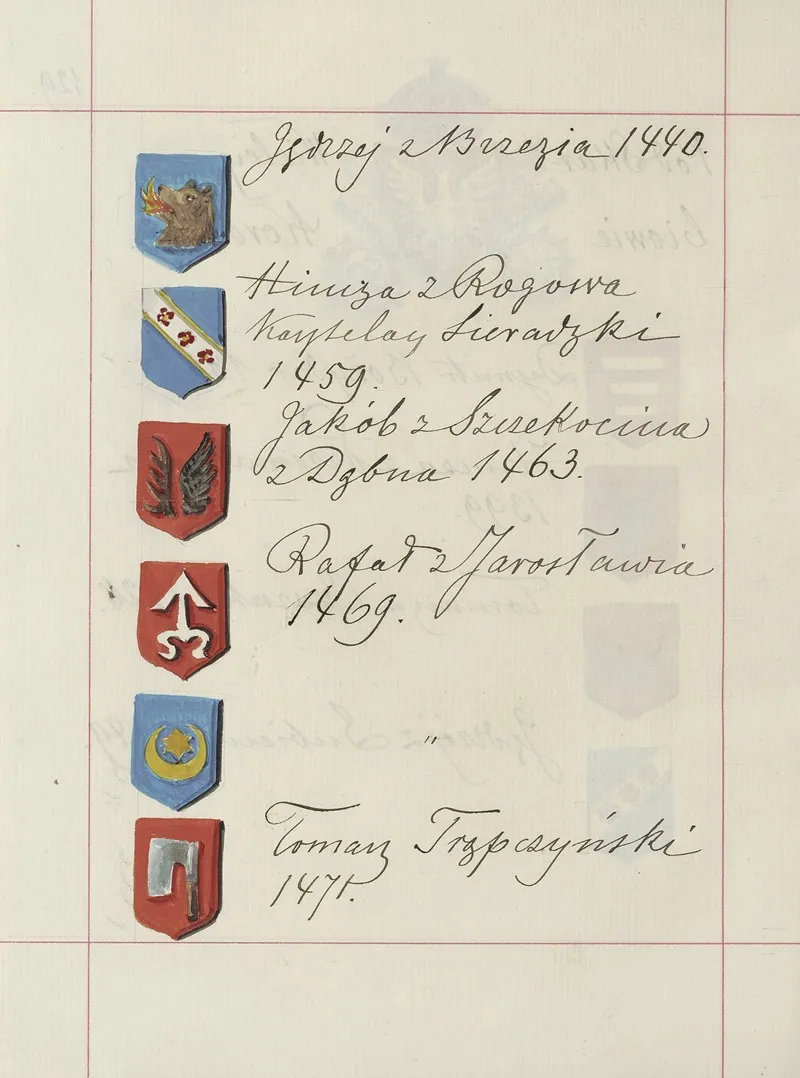 Herby Rzeczypospolitej Polskiej I W X Litewskiego T 1 Pl 197